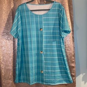 Blue comfy tee shirt